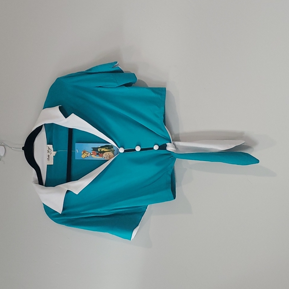 Bettie Page tie top large